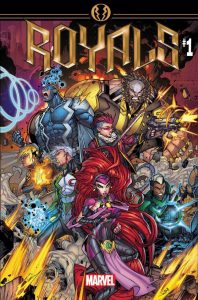 Couverture de Royals #1 par Jonboy Meyers