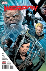 Couverture de Weapon X par Greg Land