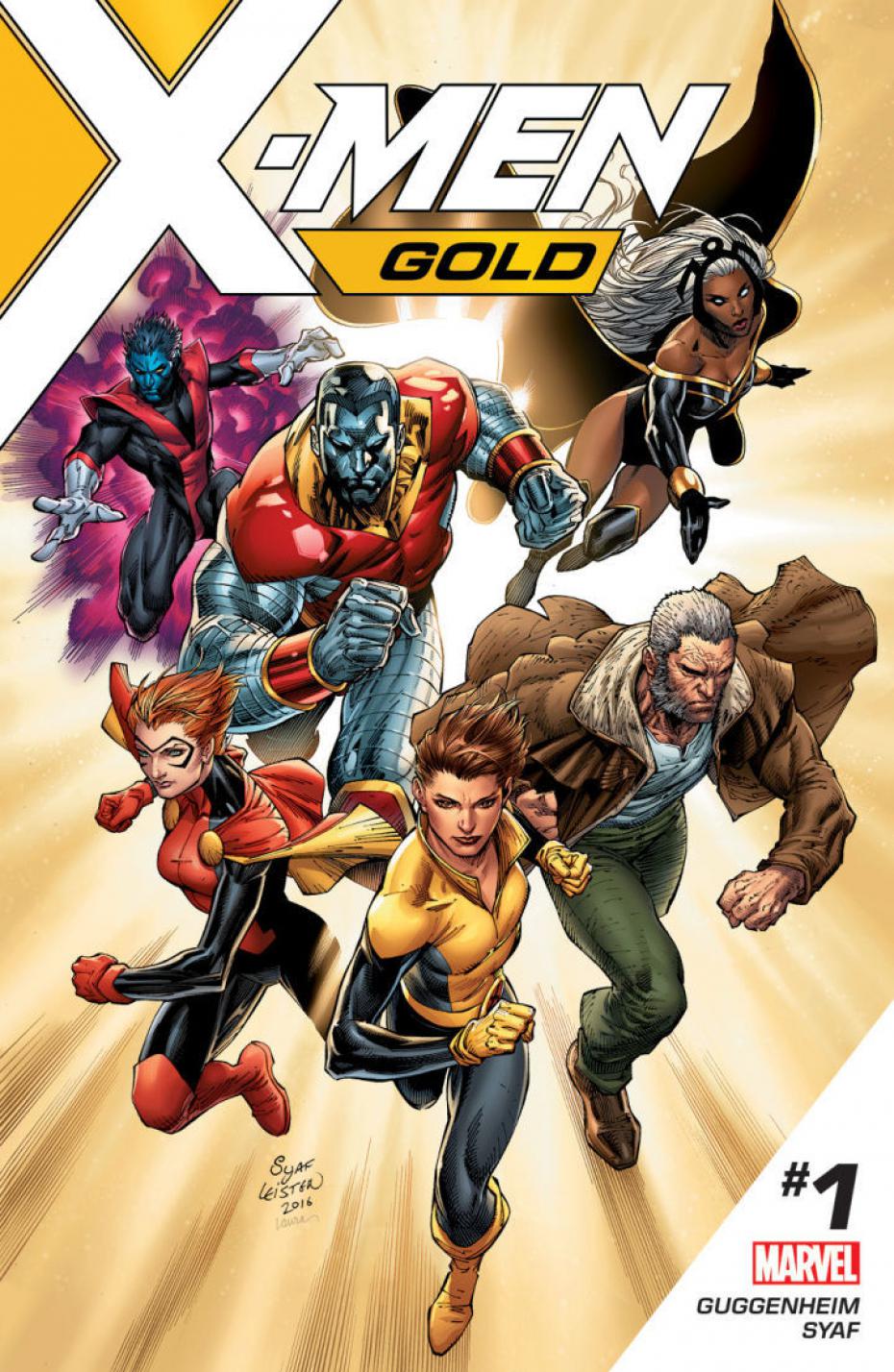 Couverture de X-Men Gold #1 par Ardian Syaf