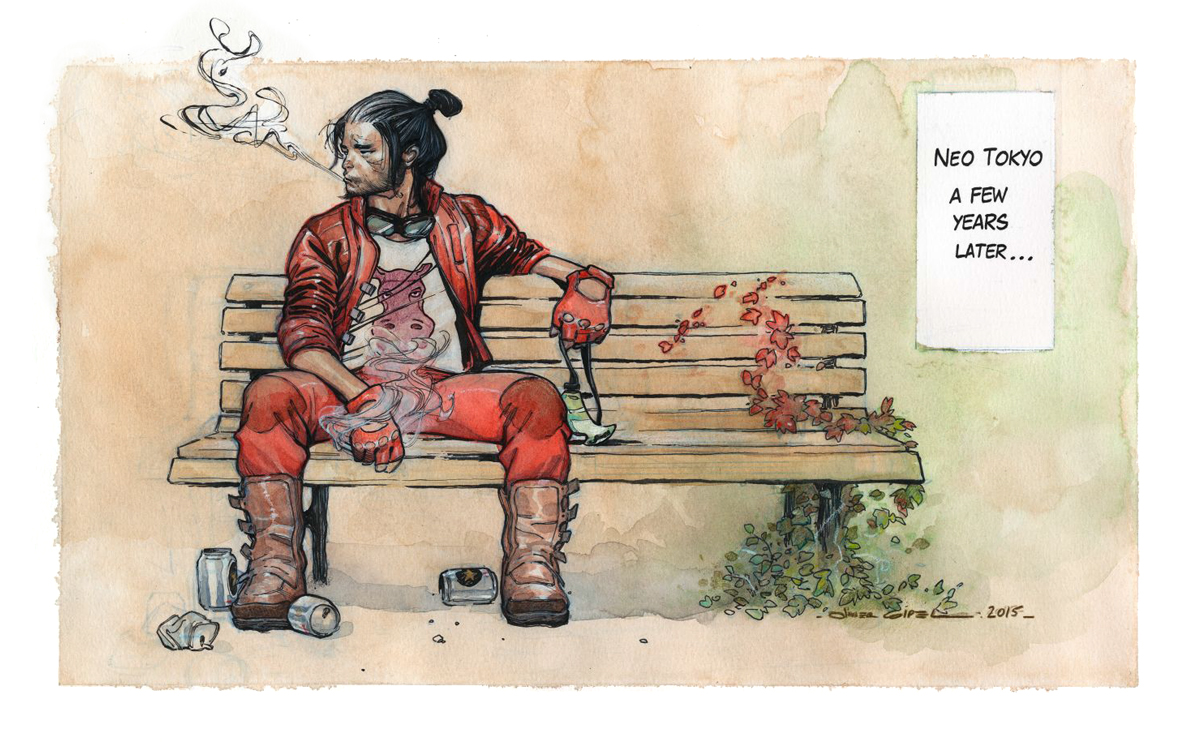 Olivier Coipel - Tribute to Otomo