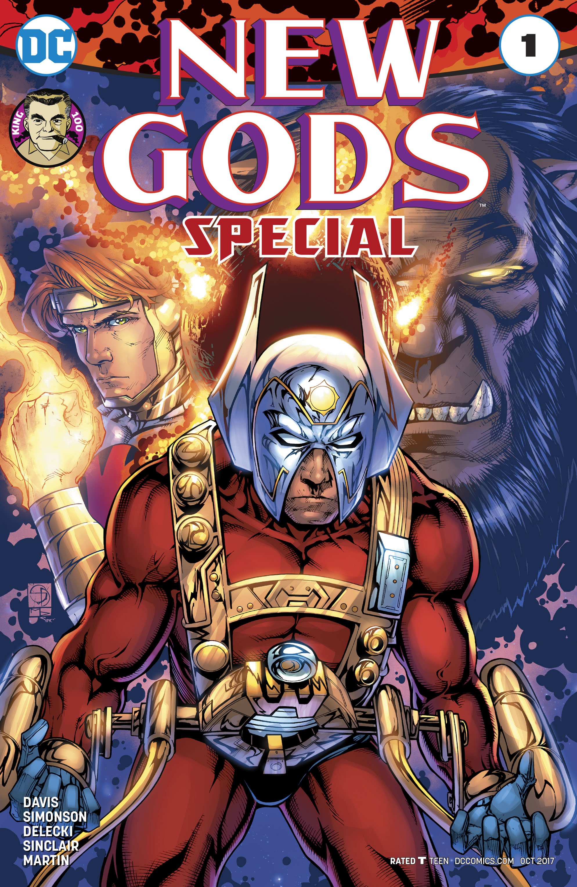 Shane David - New Gods Special cover