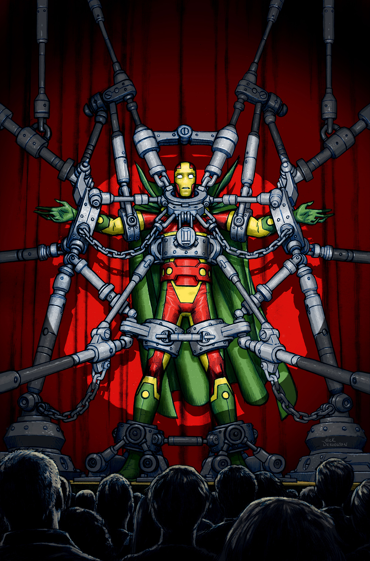 Nick Derington - Mister Miracle #1 cover