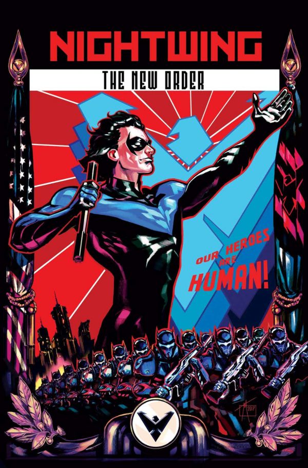 Trevor McCarthy - Nightwing the New Order #1 cover