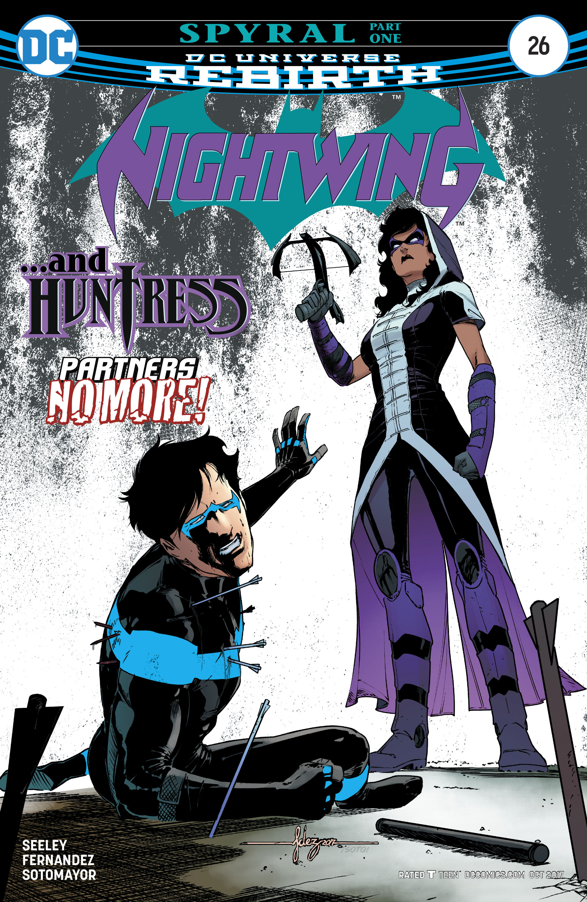 Javier Fernandez - Nightwing #26 cover
