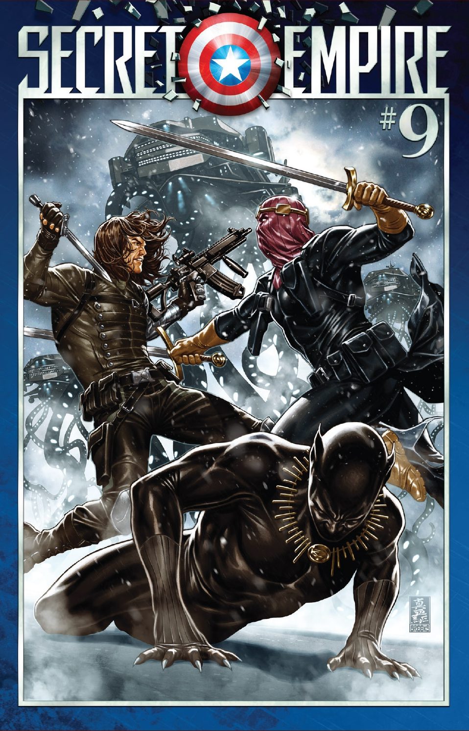 Mark Brooks - Secret Empire #9 cover