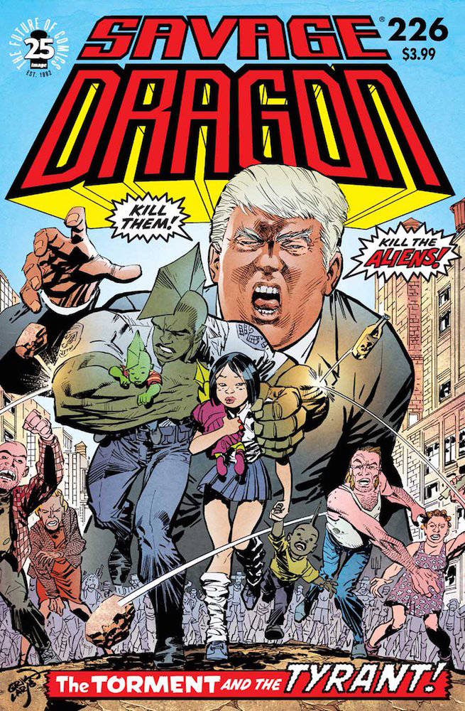 Savage Dragon #226 - Couverture Erik Larsen
