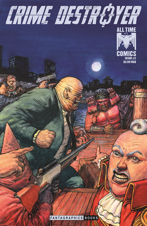 Crime Destroyers #2 cover