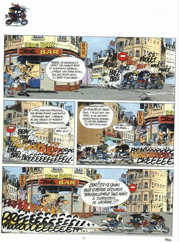 Joe Bar Team tome 2, p.4 - Fane