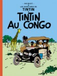 Couverture de la Bande dessinée "Tintin au Congo"