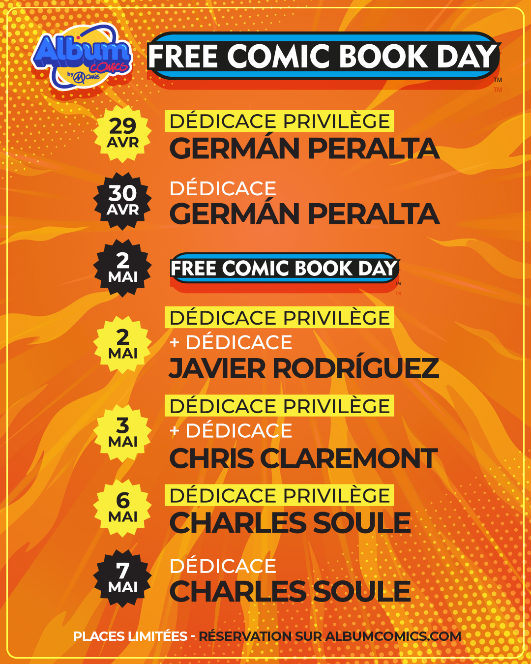 Qui dit FCBD dit dédicaces chez Album Comics !