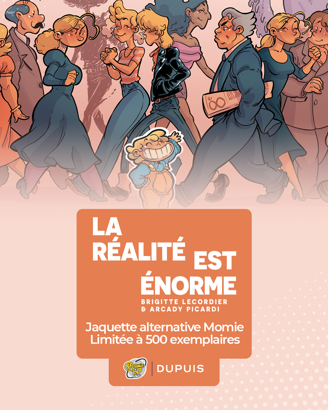 La Réalité est énorme : un nouveau Roman Graphique avec Jaquette Momie