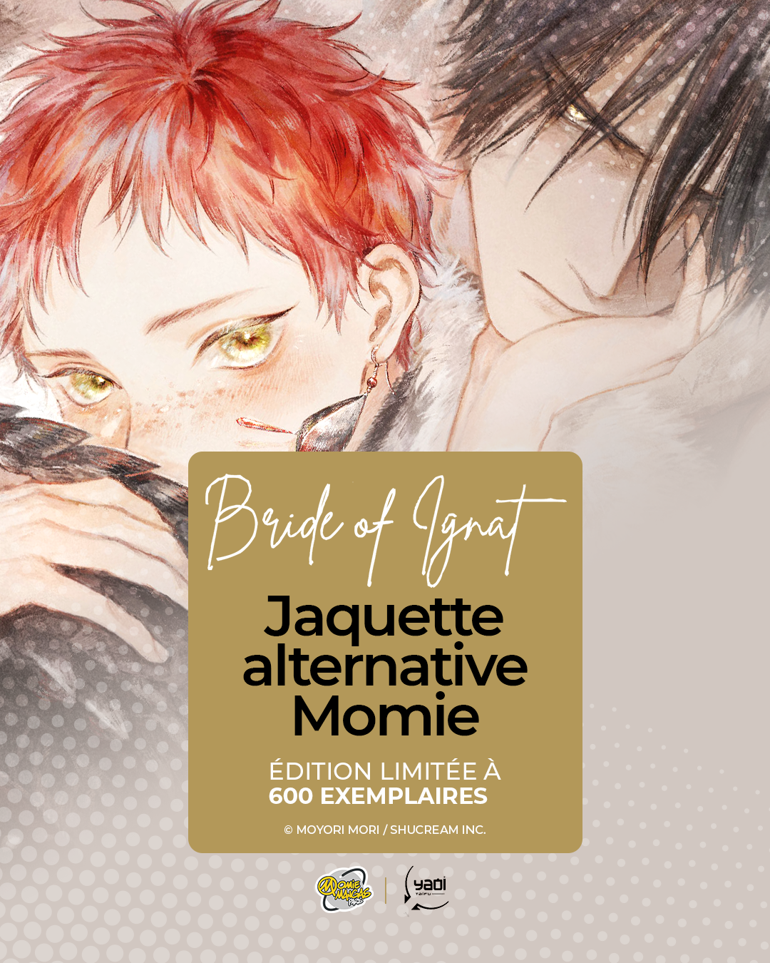 Une jaquette Momie pour le nouveau One-Shot Bride of Ignat