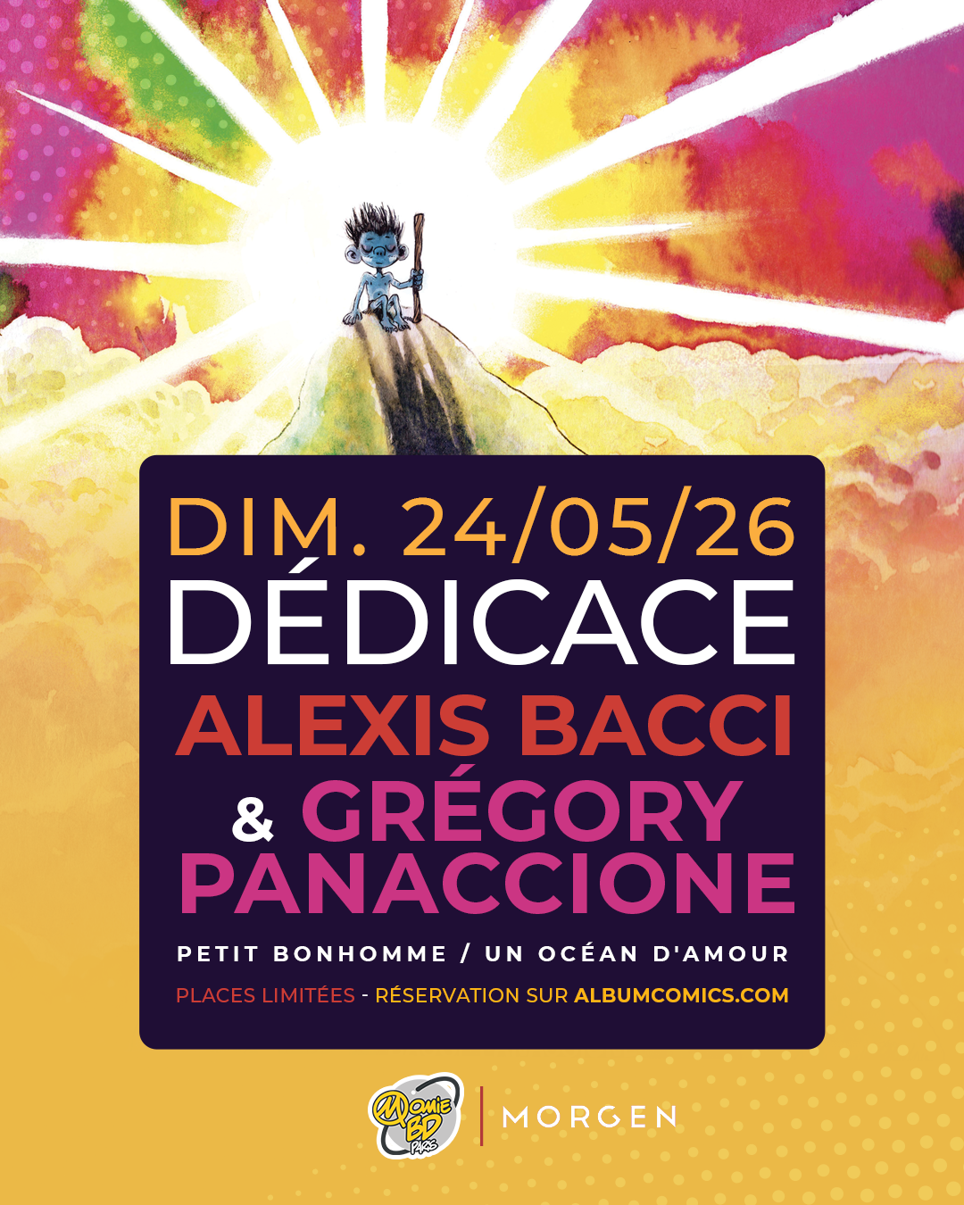 Dédicace de Alexis Bacci et Grégory Panaccione