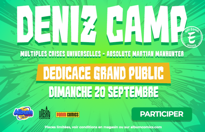 BAN_AlbumComics_RENTREEdesCOMICS2026_DenizCamp_GrandPublic_Prod_Mob